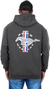 img 2 attached to Stylish Jh Design Ford Mustang Hoodies for 🧥 Men in 5 Styles - Pullovers & Full Zip Up