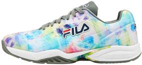 img 2 attached to 🎾 Step up Your Tennis Game with FILA Axilus Energized White Men's Shoes