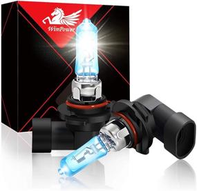 img 4 attached to 🔦 Upgraded Win Power 9012 HIR2 Headlight Bulb, 55W High Brightness Halogen, 5500K Light Replacement (Pack of 2)