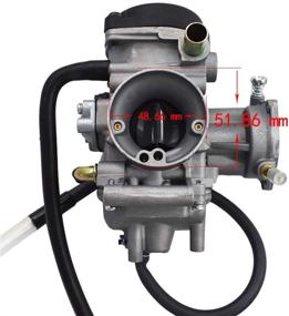 img 2 attached to Carburetor YXR450FAH YXR450FASE YXR450FSE 2006 2009