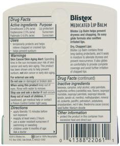 img 2 attached to Blistex Medicated Lip Balm SPF