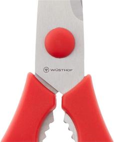 img 1 attached to 🔪 Wusthof 8-Inch Disassembling Kitchen Shears, Red 5558-R