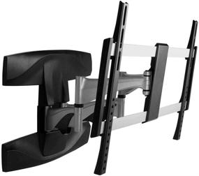 img 4 attached to 📺 Monoprice Full-Motion Articulating TV Wall Mount Bracket (37in to 70in TVs, 99lbs, 2.1in-17.6in Extension, VESA 600x400)