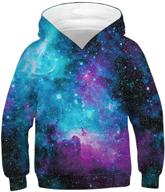 🎨 boys' kidvovou printed pullover hoodie sweatshirt in fashion hoodies & sweatshirts logo