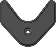 🖥️ wali mfb free standing monitor mount accessory with large v-shape base, black - enhancing monitor mounting system logo