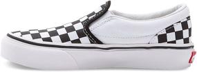 img 2 attached to 👟 Детские туфли Vans Classic Slip Preschool в клетку: комфортные и стильные мужские туфли.