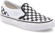 👟 детские туфли vans classic slip preschool в клетку: комфортные и стильные мужские туфли. логотип