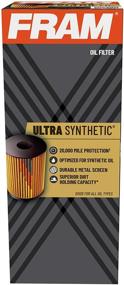 img 4 attached to FRAM Ultra Synthetic Oil Filter XG10415 - Защита на 20000 миль, упаковка 1 шт.