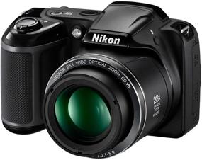 img 3 attached to 📷 Nikon Coolpix L340 20.2 MP Digital Camera Bundle: 28x Optical Zoom, 8GB Memory Card, 3.0-Inch LCD, 720P Video – Black, US Model