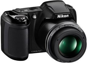 img 1 attached to 📷 Nikon Coolpix L340 20.2 MP Digital Camera Bundle: 28x Optical Zoom, 8GB Memory Card, 3.0-Inch LCD, 720P Video – Black, US Model