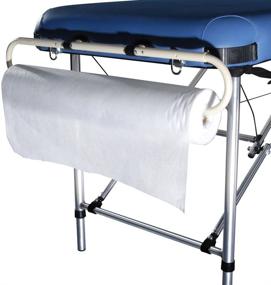 img 2 attached to 🧖 MT Massage Tables Disposable Non-Woven Roll for Massage and Treatment, Black, 1 Count