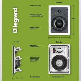 img 1 attached to Legrand Q 36476502 V1 Wall Speakers