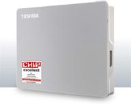 💻 toshiba canvio flex 1 тб: универсальный портативный внешний жесткий диск для mac, windows pc и планшетов - в комплекте usb-c и usb-a, серебристый логотип