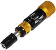 ultra precision certified torque limiting screwdriver - 1/4 inch universal hex quick release bit holder - 5-60 cnm (0.05-0.6 nm) logo
