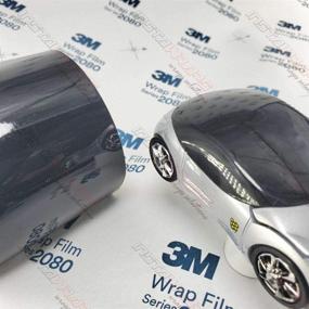 img 4 attached to 🚗 3M 1080 G12 Gloss Black Car Wrap Vinyl Film - 5ft x 2ft (10 Sq/ft)