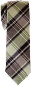 img 2 attached to 👔 Retreez Styles Tartan Microfiber Skinny: Classy and Chic Plaid Skinny Tie