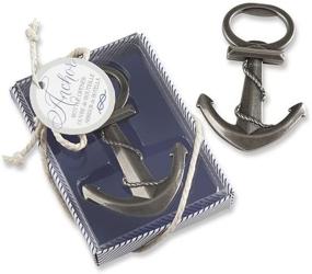 img 1 attached to ⚓️ Nautical anchor themed bottle opener favor - Style 11136NA: Unlocking maritime memories