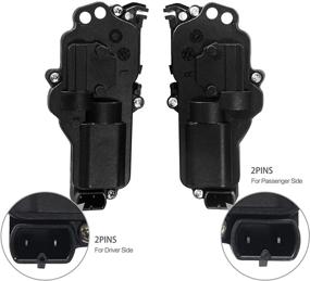 img 1 attached to 🔒 High-Quality Power Door Lock Actuators Kit Set of 4 for Ford F150 F250 F350 F450 Excursion Expedition Mustang & More - Replaces OEM #6L3Z25218A43AA, 6L3Z25218A42AA