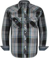 👔 venzulia western sleeve regular nvyblu: stylish men's western shirt for casual & formal occasions logo