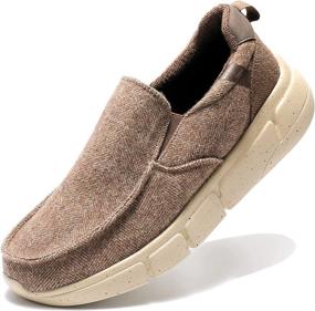 img 4 attached to 👟 ZHR Athletic Slip-On Shoes for Men - Comfortable and Stylish Men's Footwear