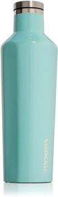 img 4 attached to 🍶 Corkcicle Canteen Classic Collection: Triple Insulated Stainless Steel Water Bottle & Thermos, 16 oz, Gloss Turquoise