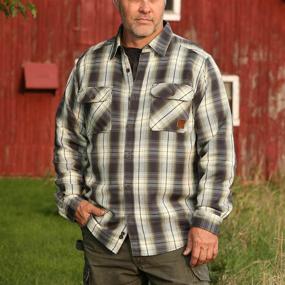 img 1 attached to 🐃 Legendary Whitetails Tough Flannel Buffalo Men's Clothing - Unbeatable Durability and Classic Style