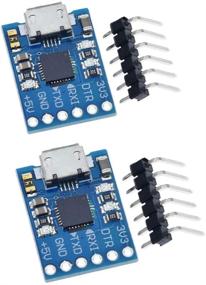 img 4 attached to 🔌 HiLetgo CP2102 2 шт: модуль USB для UART TTL, конвертер последовательного интерфейса для STC, замена FT232