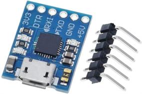 img 2 attached to 🔌 HiLetgo CP2102 2 шт: модуль USB для UART TTL, конвертер последовательного интерфейса для STC, замена FT232