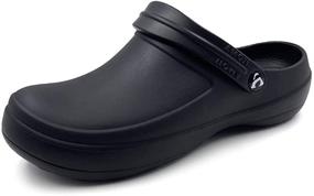 img 4 attached to Amoji Gardening Nursing Plastic WK203 Men's Shoes: Comfortable and Protective Footwear for Gardening Enthusiasts