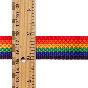 img 1 attached to Trim Rainbow Polypropylene Webbing JUL 140123