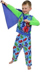 img 3 attached to PJ Masks Toddler Sleeve Pajamas