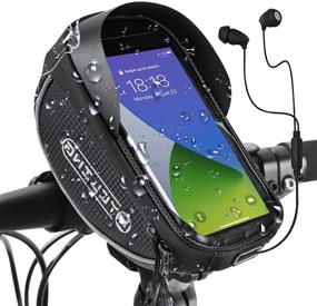 img 4 attached to Waterproof WOTOW Bike Phone Mount Bag: Secure Your Device On-the-Go