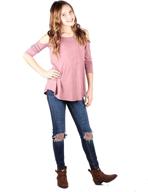 lori jane shoulder girls tie dye girls' clothing for tops, tees & blouses logo