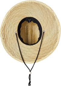 img 2 attached to Get Ultimate Sun Protection with Quiksilver Men's Pierside Lifeguard Beach Sun Straw Hat