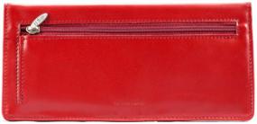 img 2 attached to Wallets and Handbags for Women: Big Skinny Executive Leather Checkbook Wallets