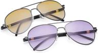 👓 bifocal reading glasses: premium anti blue light blocking sunglasses for women and men - uv400 protection logo