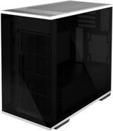 💻 корпус компьютера sst-ld01b micro-atx: современный дизайн с 3 закаленными стеклянными панелями и накладками из нержавеющей стали логотип