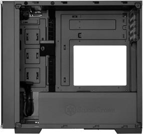 img 1 attached to 💻 Корпус компьютера SST-LD01B Micro-ATX: современный дизайн с 3 закаленными стеклянными панелями и накладками из нержавеющей стали