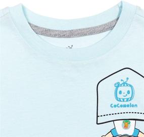 img 1 attached to CoComelon Playtime Toddler Graphic T-Shirt: Стильная одежда для активных детей для мальчиков