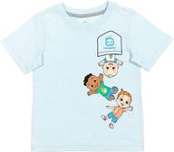 cocomelon playtime toddler graphic t-shirt: стильная одежда для активных детей для мальчиков логотип