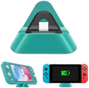 img 4 attached to NexiGo Nintendo Triangular Compatible Turquoise