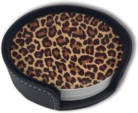 img 4 attached to Cheetah Leopard Coasters Furniture Suitable