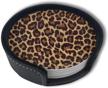 cheetah leopard coasters furniture suitable logo