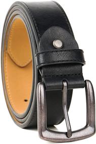 img 3 attached to LABMGW Tall Brown Men's Belt - Women's Accessories