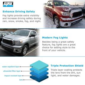 img 1 attached to 🔦 Улучшение видимости: комплект противотуманных фар CPW для Toyota Tundra 2007-2013.