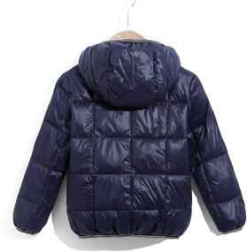 img 3 attached to 🧥 Curipeer Boys Jacket: Lightweight Hooded Water-Resistant Coat for Winter