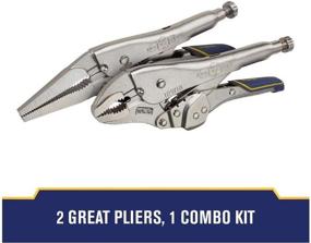 img 3 attached to 🔒 Enhanced Locking Linesman Pliers by IRWIN VISE GRIP (Model: IRHT82588)