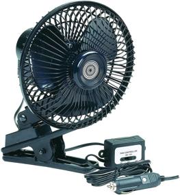 img 3 attached to 🌬️ Enhanced SP570804 12V Oscillating Fan by Go Gear