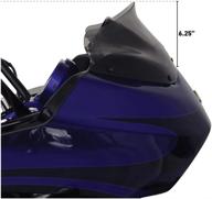 klock werks спортивный экран для road glide 1998-2013 (8"") логотип