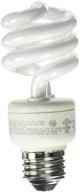 🌱 eco-friendly white spiral bulbs 4 pack - ecosmart alternative logo
